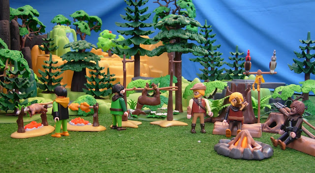 Playmobil Medieval diorama