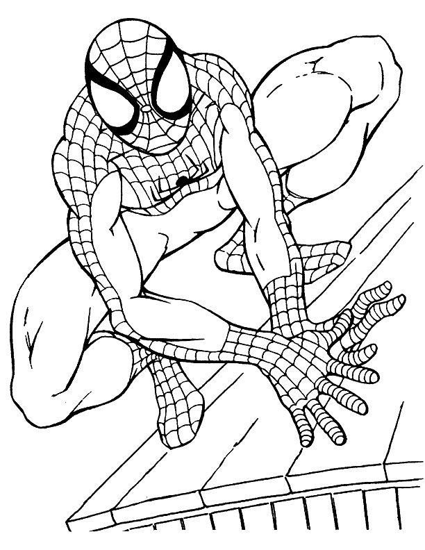 Kids Under 7: Spiderman Coloring pages | Coloring Pages for Adult ...