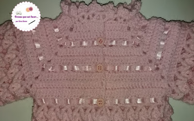 Blusinha de crochê para bebezinho Blusinha de crochê para bebezinho