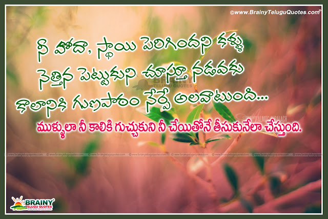 Here is victory goal setting inspirational quotes, Best telugu inspirational quotes, Telugu Quotes about luxury and happiness, Happiness Quotes in Telugu, Best Inspirational Quotes, quotes garden telugu October quotations,real life inspirational telugu quoations, New life quotes about belief and reality, Beautiful telugu quotations about life, Real touching telugu quotations about life. 