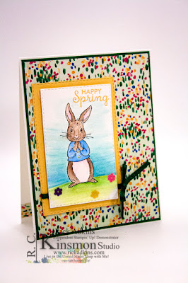 fable friend cling mount stamp set, Stampin' Up!, Watercolor pencils, Rick Adkins