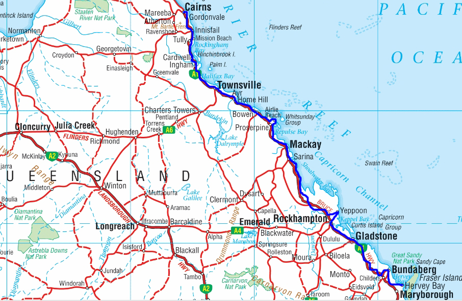 Living the Dream in Oz Hervey Bay to Cairns Living the Dream in Oz Hervey Bay to Cairns