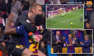 Barcelona vs Espanyol 0-0 (4-2) - Highlights & Penalty Shootout