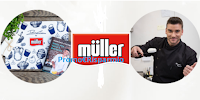 Muller ''Scegli il gusto'' e vinci gratis tovagliette, libri di ricette e cooking class con lo Chef Damiano Carrara Logo Muller ''Scegli il gusto'' e vinci gratis tovagliette, libri di ricette e cooking class con lo Chef Damiano Carrara