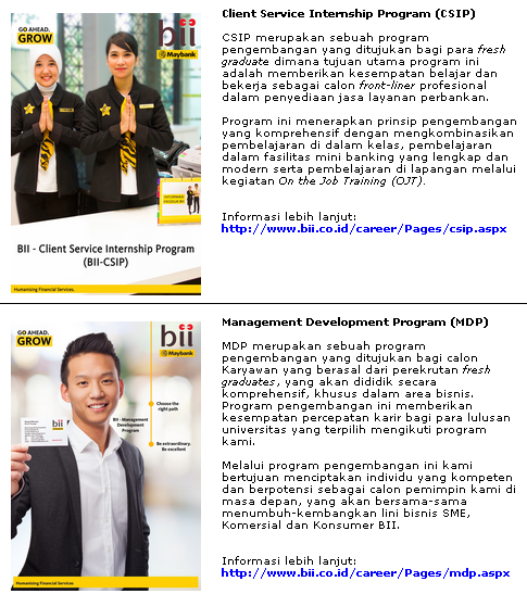 5 Lowongan Kerja BANK BII Terbaru 2019 5 Lowongan Kerja BANK BII Terbaru 2019