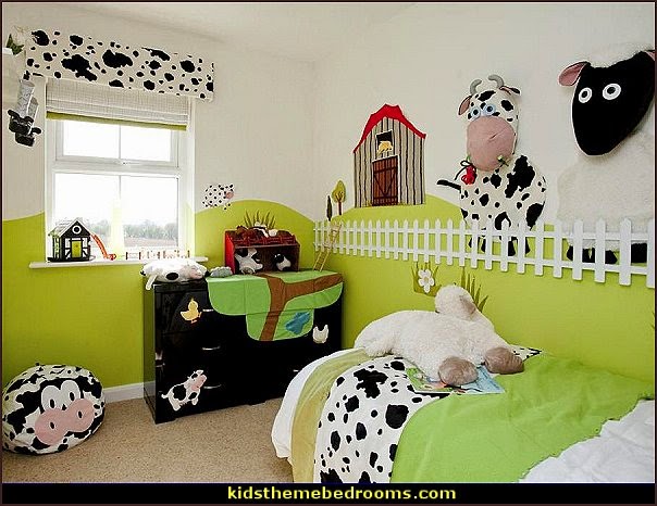 Farmyard Bedroom Decorating Ideas, Farm Themed Nursery Bedding