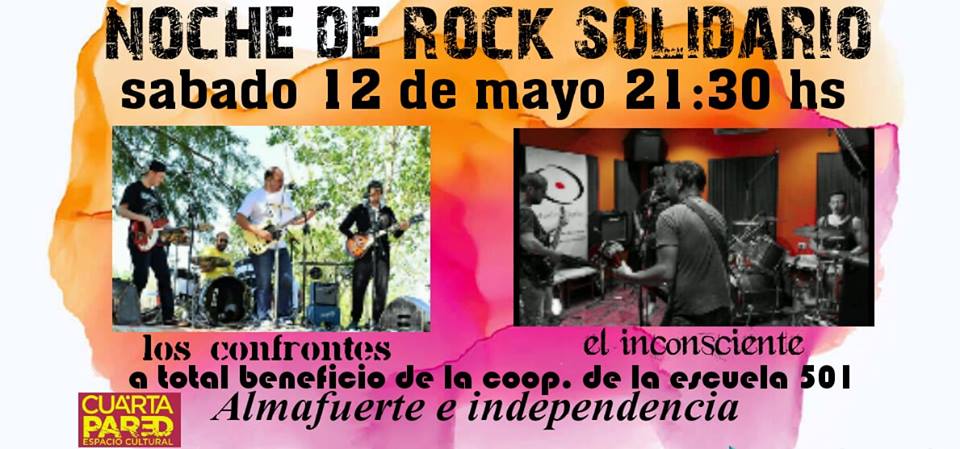 Rock a beneficio de la Escuela 501 Rock a beneficio de la Escuela 501