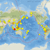 En menos de 4 días se han registrado 5 terremotos , de magnitud +6.