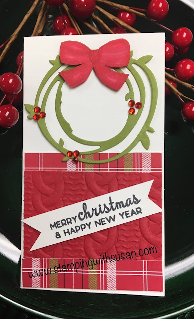Stampin' Up!, www.stampingwithsusan.com, Beautiful Baubles, Under the Mistletoe DSP, Swirly Scribbles Thinlits