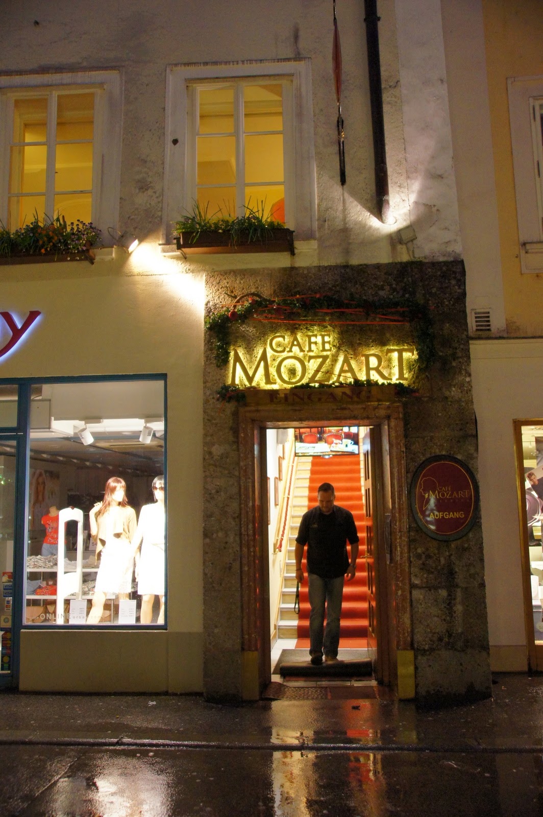 Cafe Mozart, Salzburg