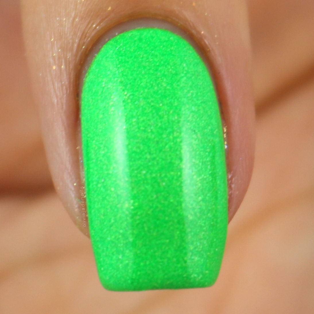 Grace-full Nail Polish Sprinkler Run swatched by Olivia Jade Nails