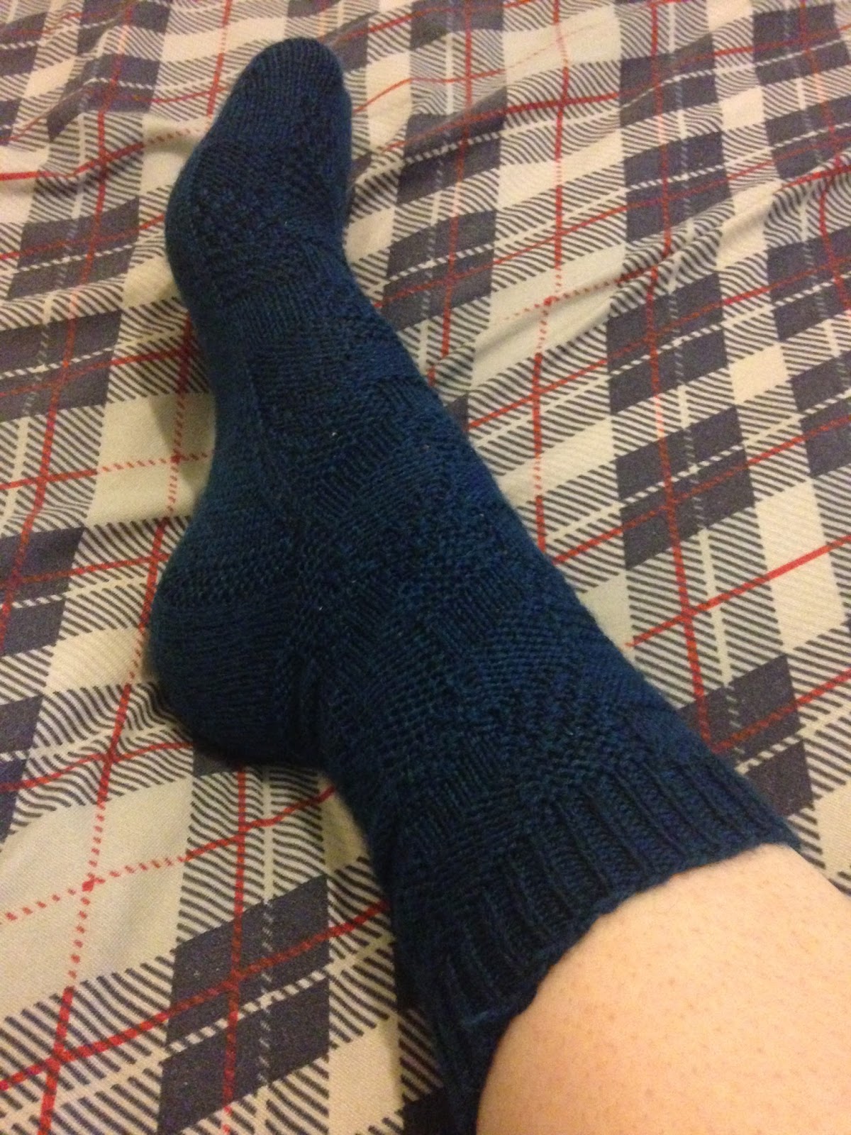 Cate's Crafts Block Sock Block