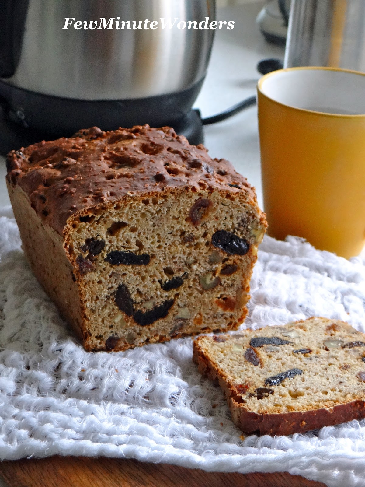 Fruit And Nut Breakfast Bread / Loaf Few Minute Wonders