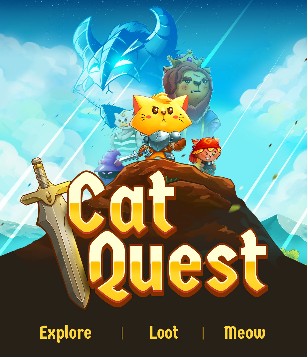cat quest golden key