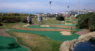 Minigolf course in Hastings Minigolf course in Hastings