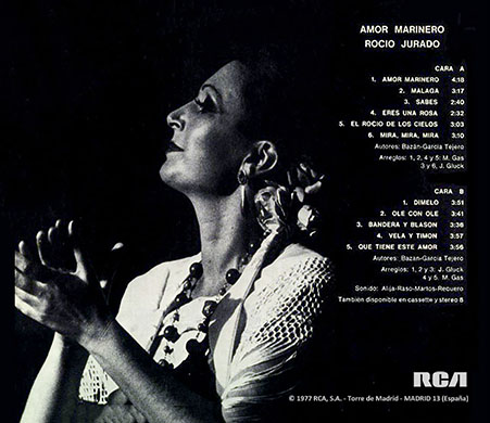 Las Mejores De Los 70 80 90 Rocío Jurado 1977 Amor Marinero