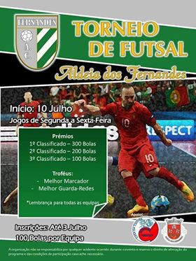 |CC Aldeia dos Fernandes| Torneio de Futsal Fernandes