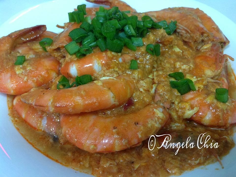 Angela Chia Easy Ketchup Prawns 蒜茸茄汁虾