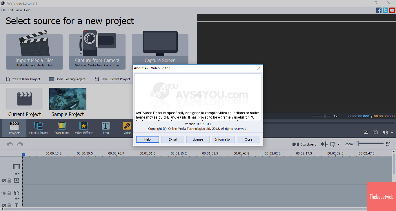 AVS Video Editor 8.1.1 Full