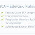 cara cek fitur utama kartu kredit bca master card platinum dan manfaat kartu kredit