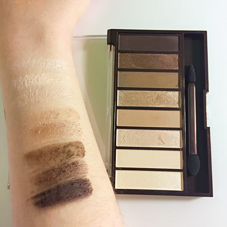 Covergirl trunaked Shadow Palette swatches Covergirl trunaked Shadow Palette swatches