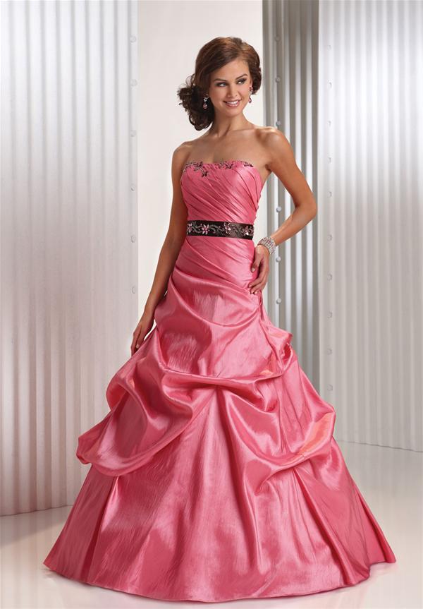Sweet Pink Candy Dresses Prom 2013 Elegant Prom Dresses 2012