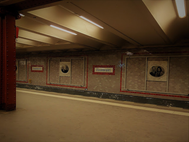 Alexanderplatz Subway Station One of the main subway stations