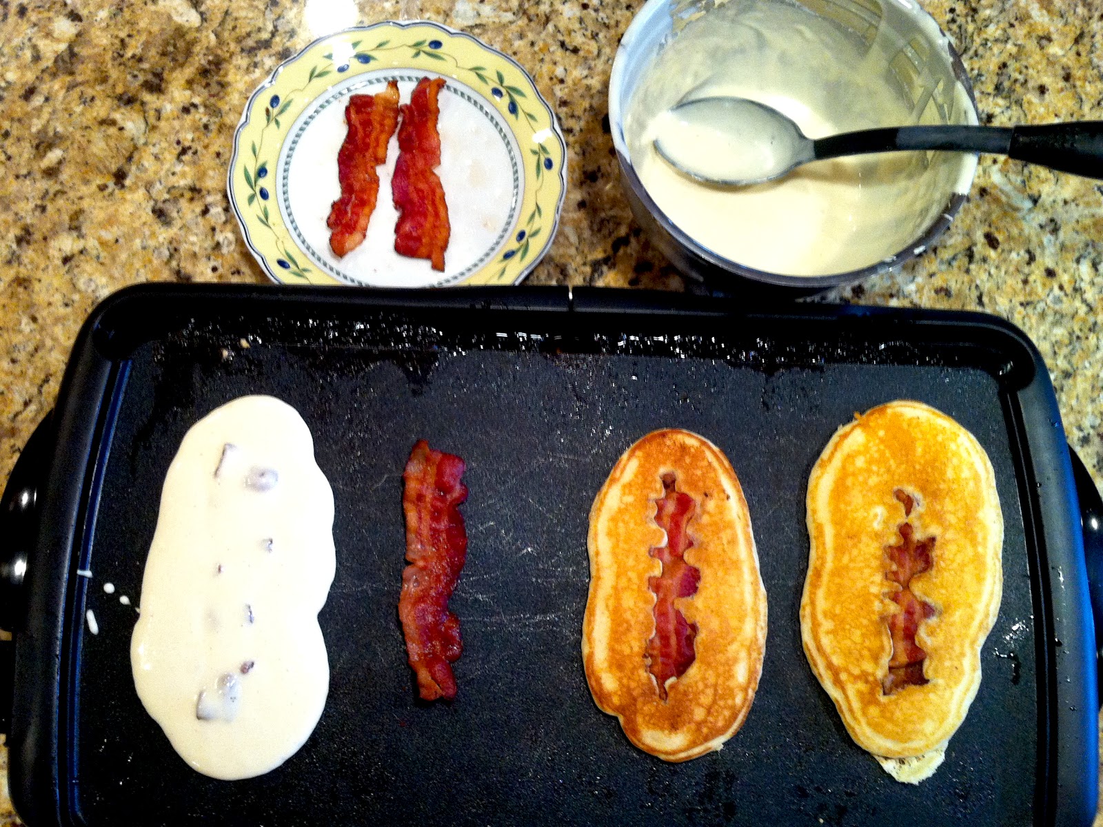 The Top Guy Mag Blog Bacon Pancakes (Football Pancakes)