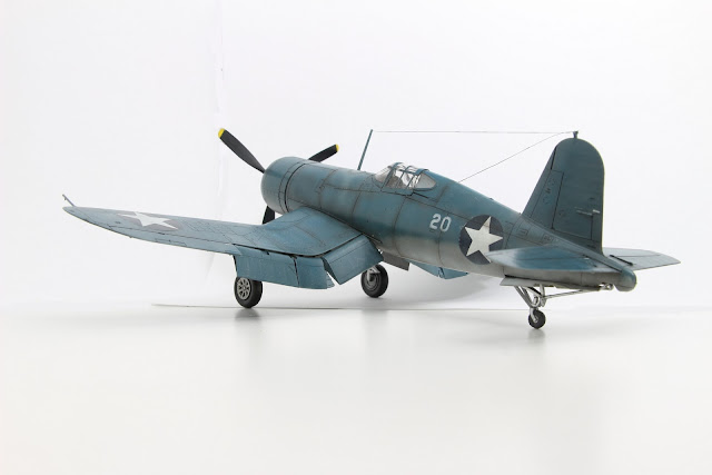 F4U-1 CORSAIR de Tamiya Maquette du F4U-1 CORSAIR de Tamiya au 1/48.