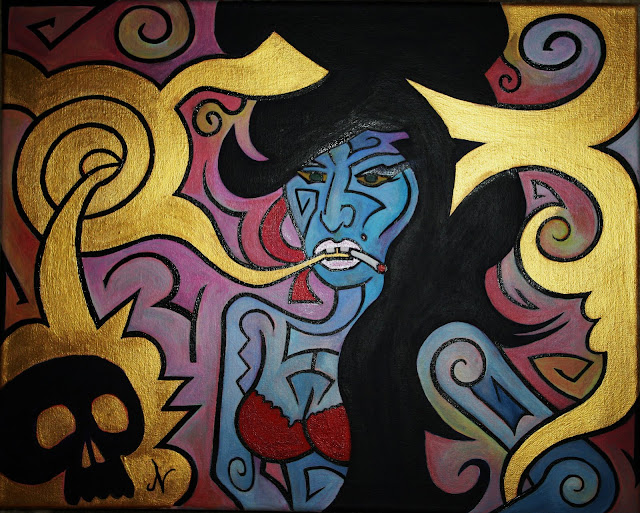 Painting: The Death of Amy Winehouse