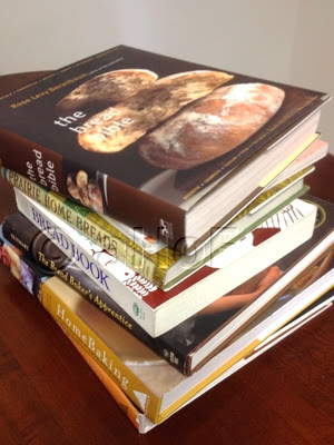 books, cookbooks, bread recipes,