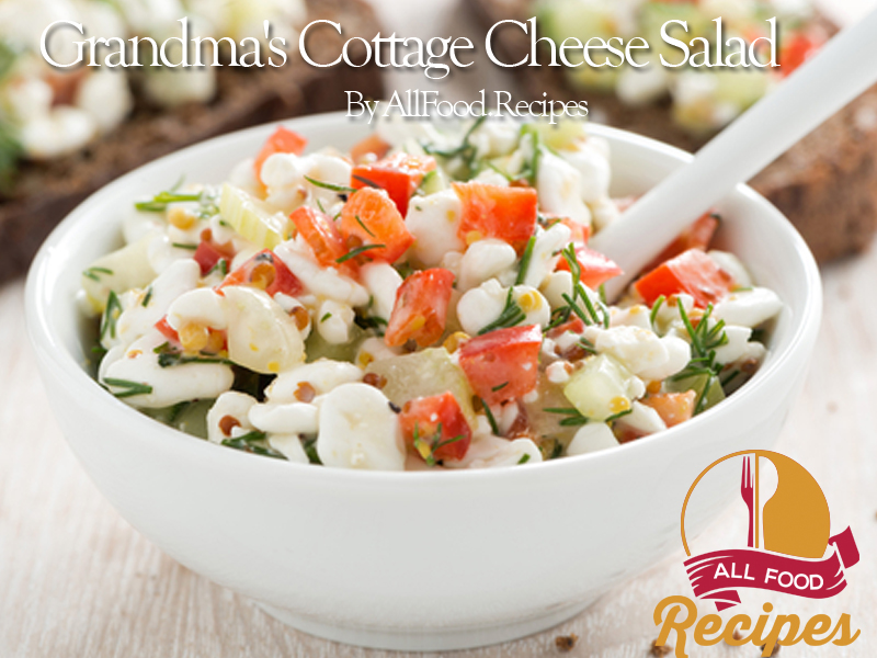 Tasty Pinch Grandma’s Cottage Cheese Salad