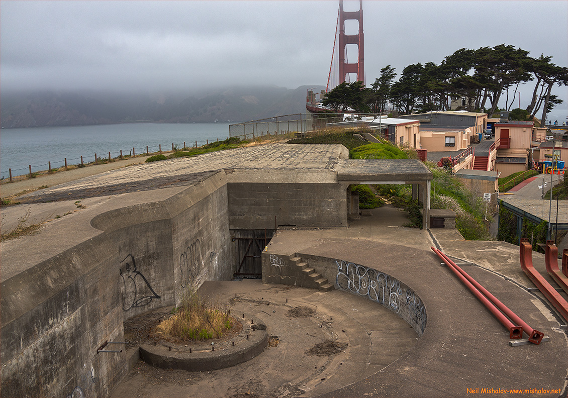 San Francisco Bay Area Photo Blog Presidio of San Francisco gun