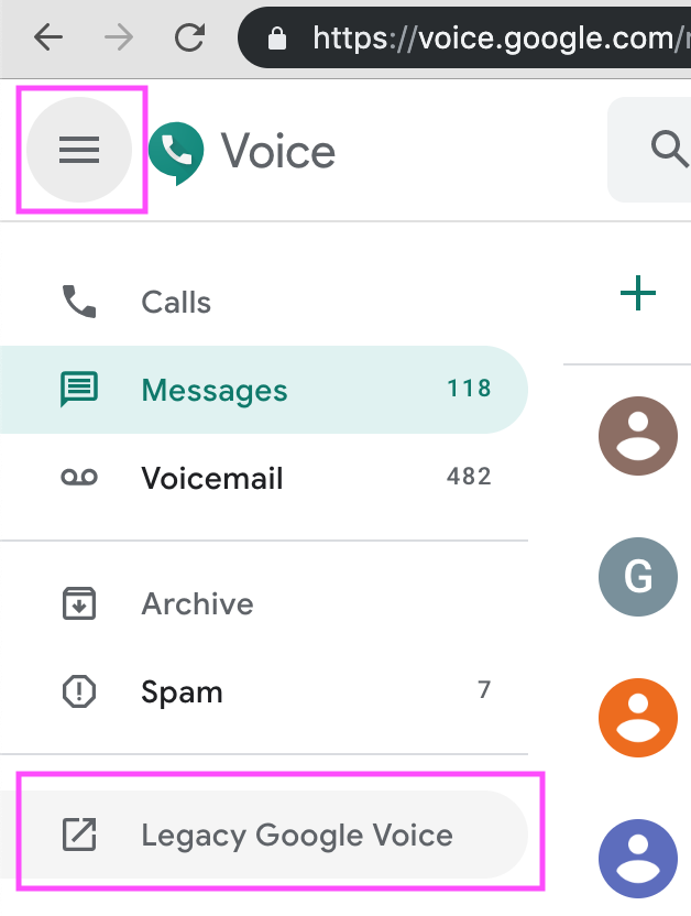 Google voice voicemail to text setting is disabled grayed out
