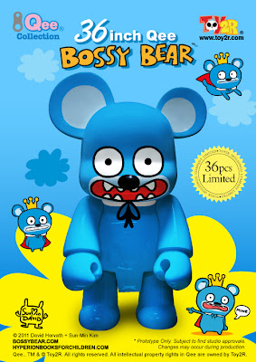 Toy2R - David Horvath 36” Bossy Bear Qee