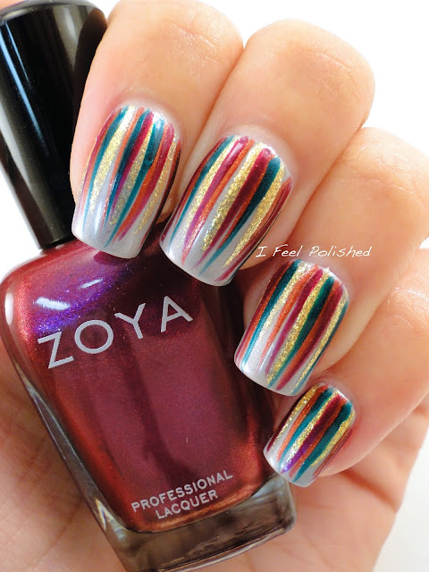 Waterfall Nail Art Tutorial