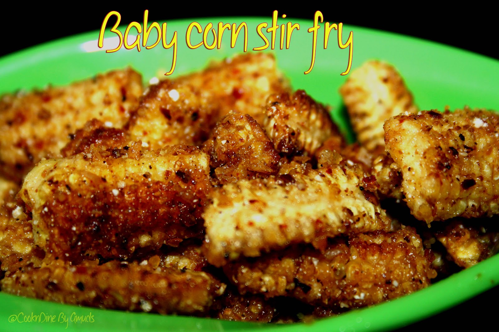 CooknDine.... Baby Corn Stir Fry