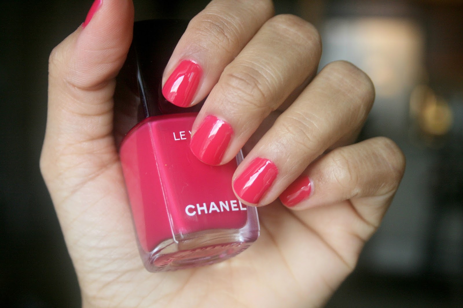 Chanel Le Vernis Longwear Nail Colour in Black Satin - wide 9