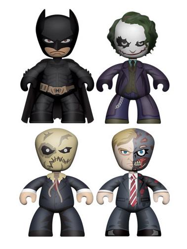 The Dark Knight 2” Mini Mez-Itz Box Set - Batman, The Joker, Scarecrow & Two-Face