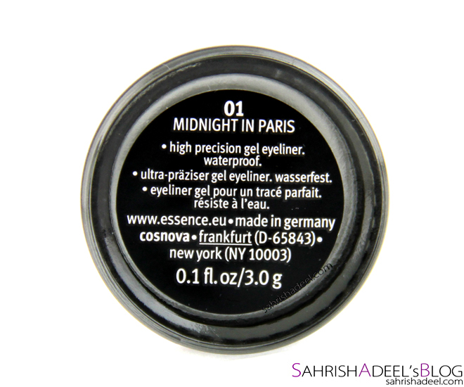 Essence Gel Liner in 'Midnight in Paris' - Review & Swatches