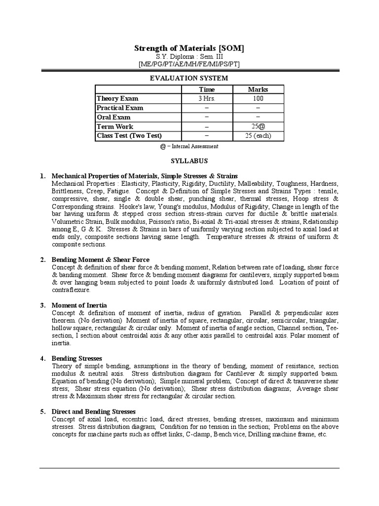 strength of materials by ramamrutham pdf Scribd india