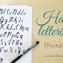 [Printable] Hand lettering folhas de exercício