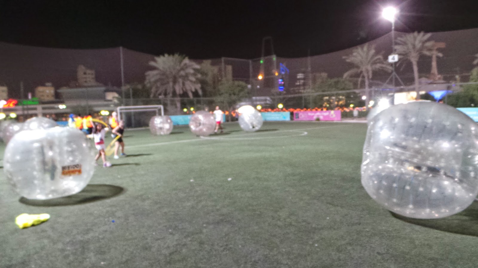 Bubble Football Kuwait at Goal