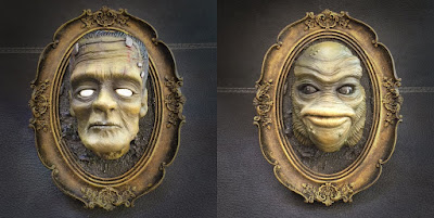 Horror Hanger Resin Wall Sculptures by UME Toys