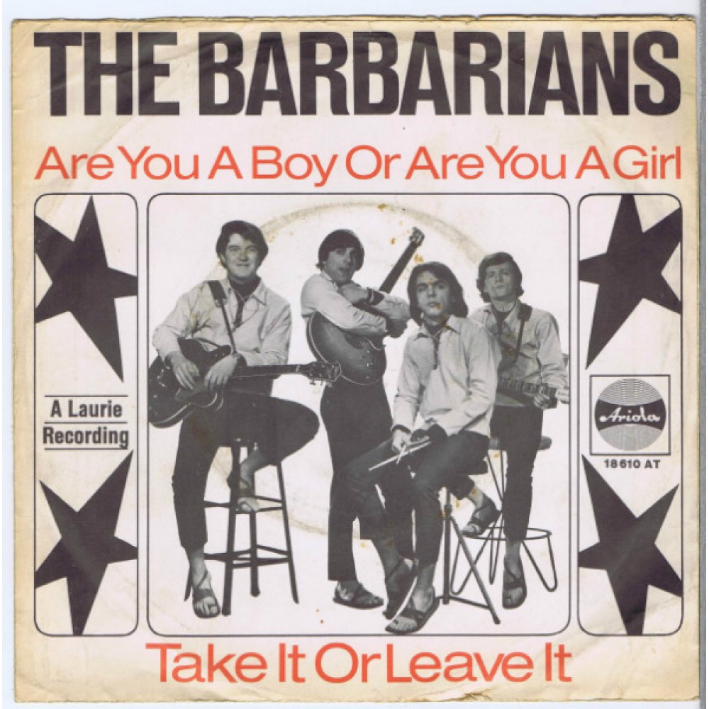 I saw barbara. The Barbarians 1965 mp3. Les variations 1973 take it or leave it. Take it or leave it.