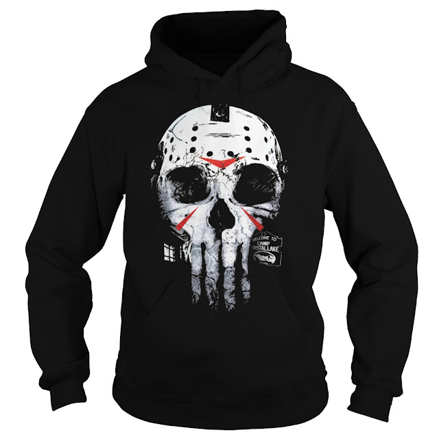 Jason Punisher T Shirt Hoodie BEST Horror Movies TeeShirt Gift Halloween