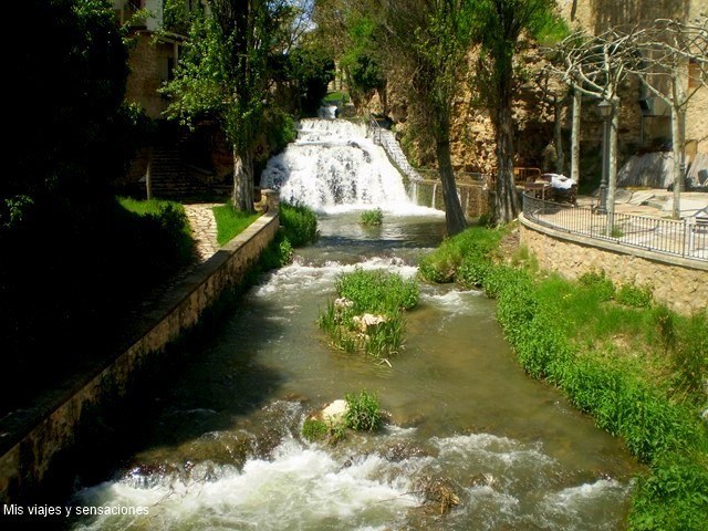 Cascada río Cifuentes en Trillo, Guadalajara