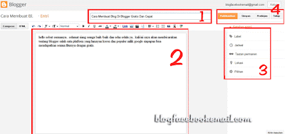 cara membuat blog di blogger