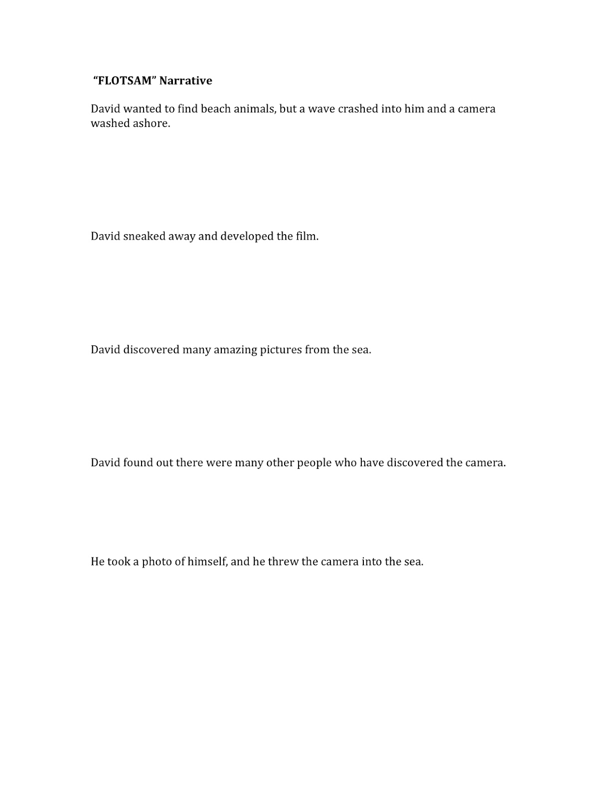 My Life in Picture Books... "FLOTSAM" by David Wiesner