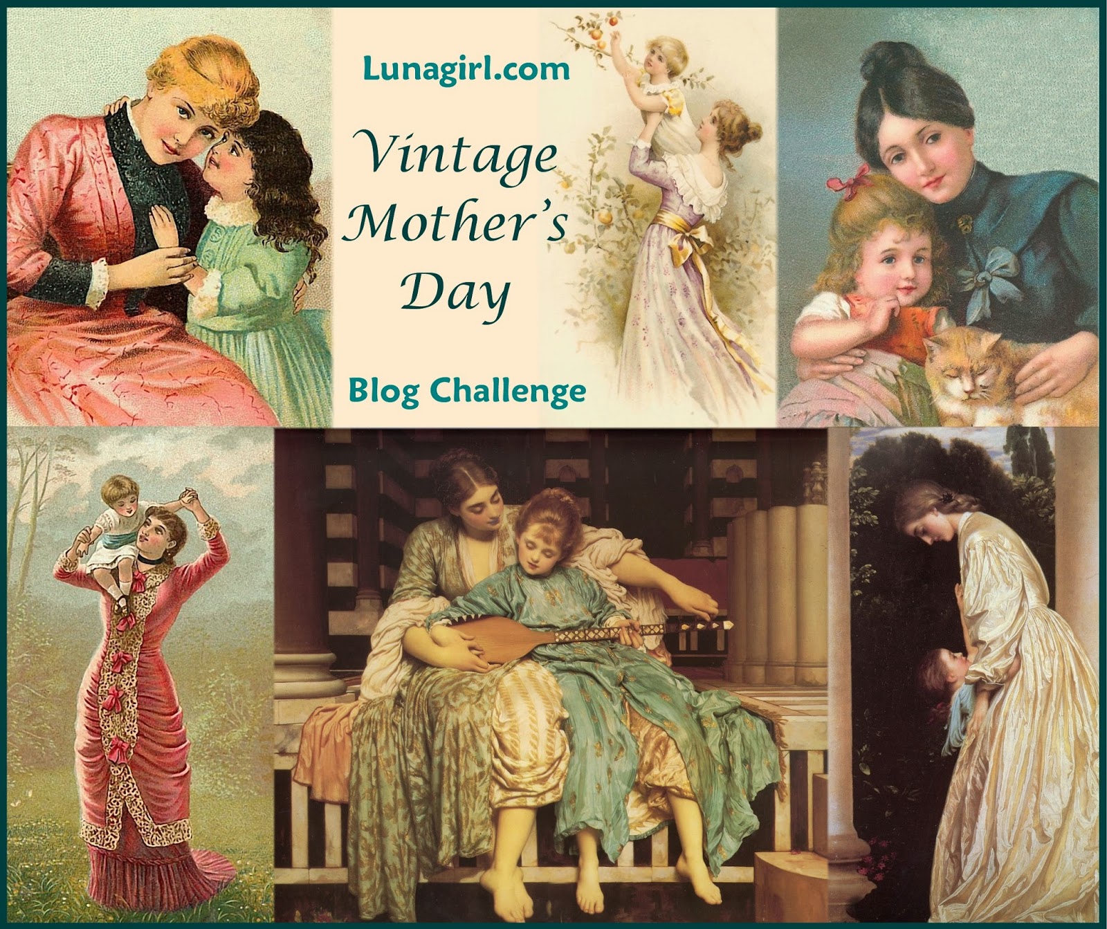 Celebrating Mothers: Vintage Mother's Day Challenge.